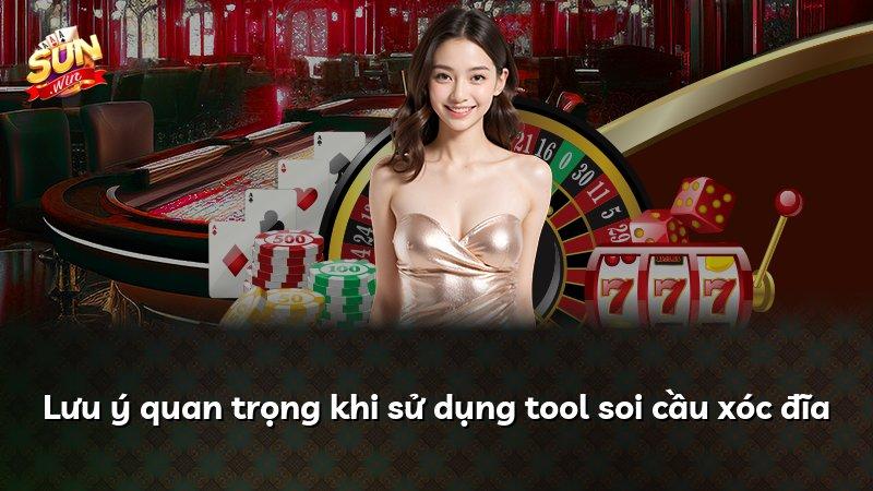 Lưu ý quan trọng khi sử dụng tool soi cầu xóc đĩa